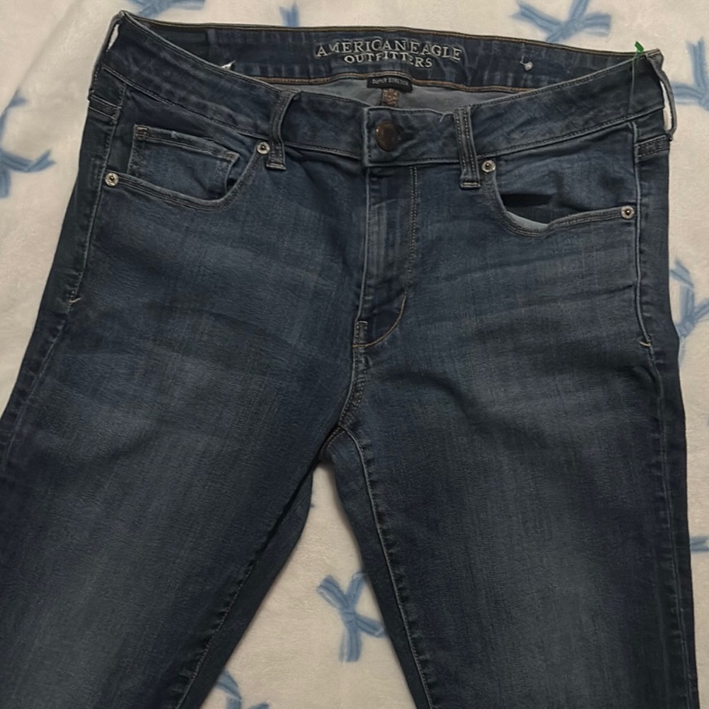 American Eagle Outfitters Blue Skinny Jeans